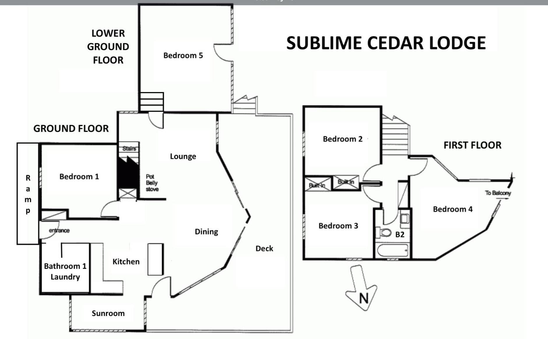 Sublime Cedar Lodge Leura Exteriör bild
